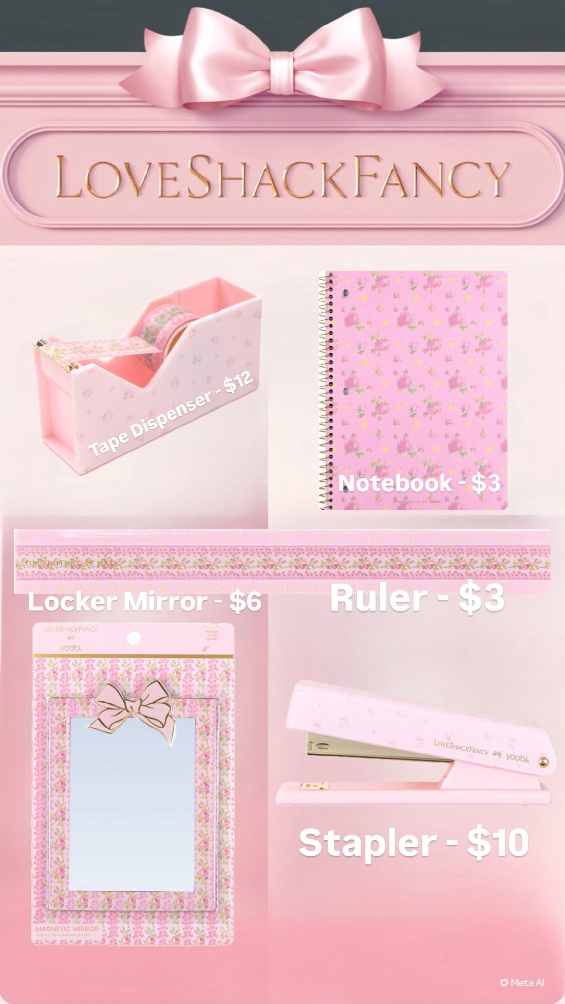 LSF x Yoobi x Target School Supplies IN STOCK NOW!!  These prices are AMAZING and they’re SO cute!! 🎀

#LTKKids #LTKmomlife #LTKHome