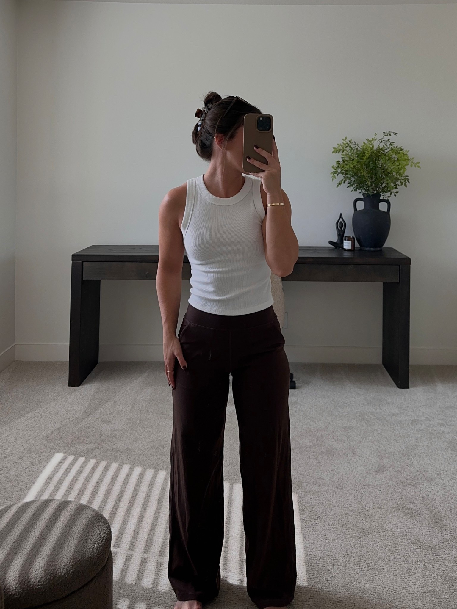 I have these pants in multiple colors now 🤎 

#LTKActive #LTKSeasonal #LTKPetite