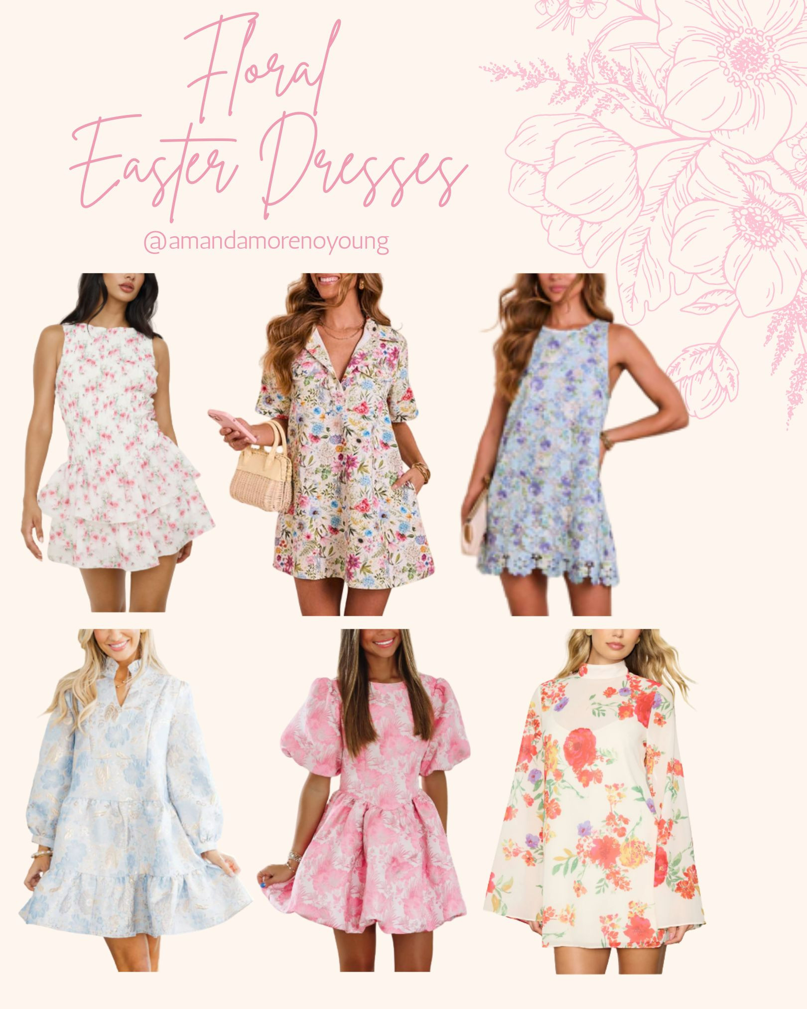 🌸🐣 Floral Easter Dresses for the Sweetest Spring Moments 🐣🌸

Nothing says spring quite like a beautiful floral dress 💐 I rounded up the prettiest floral Easter dresses for girls — from soft pastels and delicate prints to classic silhouettes that feel timeless and so special.

These are perfect for Easter Sunday, church, brunch, egg hunts, and spring photos, and they’re the kind of dresses you’ll reach for all season long. Think twirl-worthy skirts, heirloom details, and lightweight fabrics that keep littles comfy while still looking picture-perfect 🤍

If you love a classic, feminine spring look, you’re going to adore these girls floral spring dresses and Easter outfits. Tap to shop all my favorites and find the perfect one for your little’s Easter celebration 🌷

#FloralEasterDress #EasterDresses #SpringKidsFashion #GirlsSpringDress #EasterOutfits #ClassicKidsStyle #HeirloomStyle #LTKkids #SpringStyle #MomFinds 

 

#LTKgrwm #LTKootd #LTKSeasonal