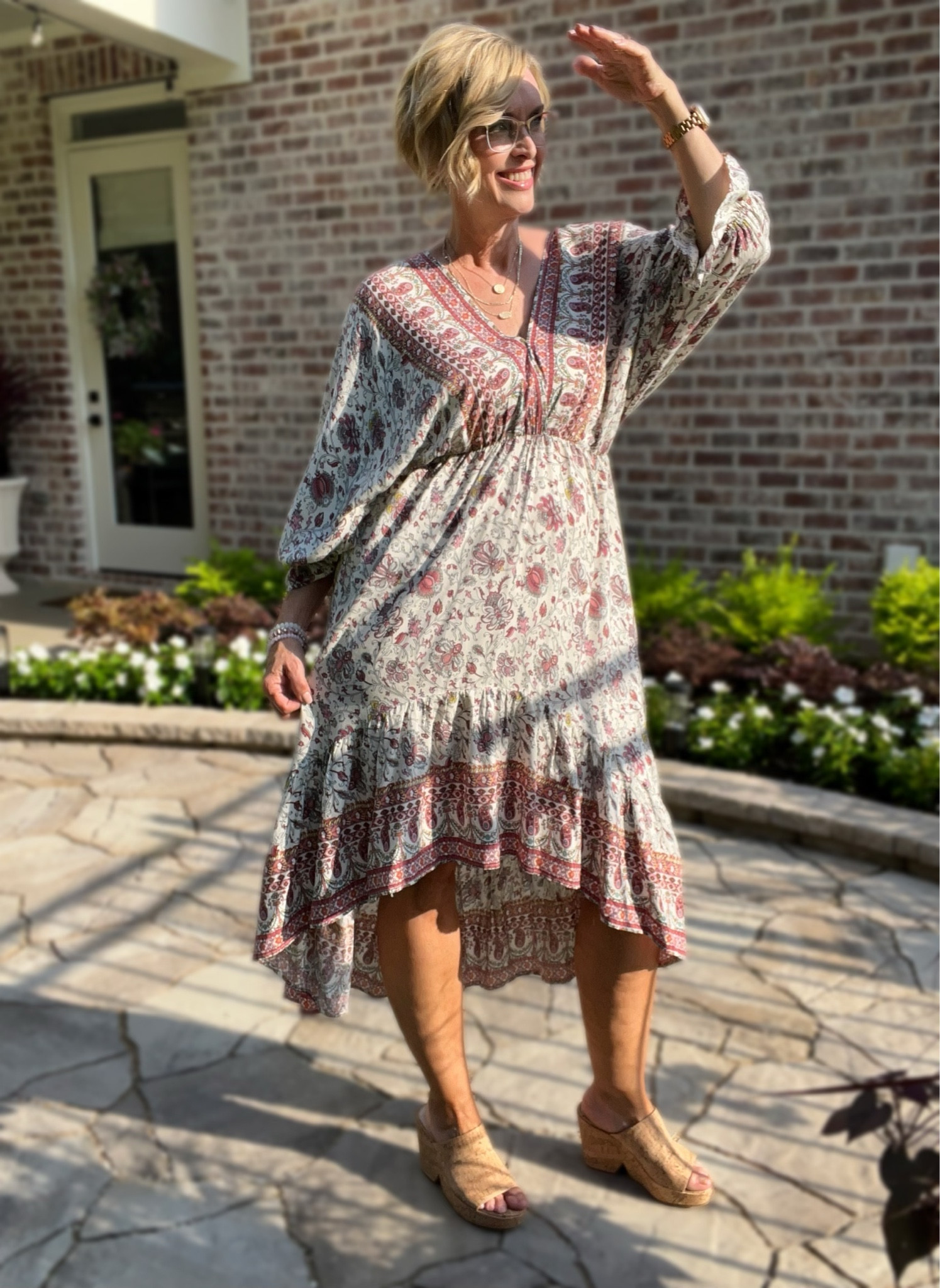 Love this high low dress from Umgee  

#LTKSeasonal #LTKcurves