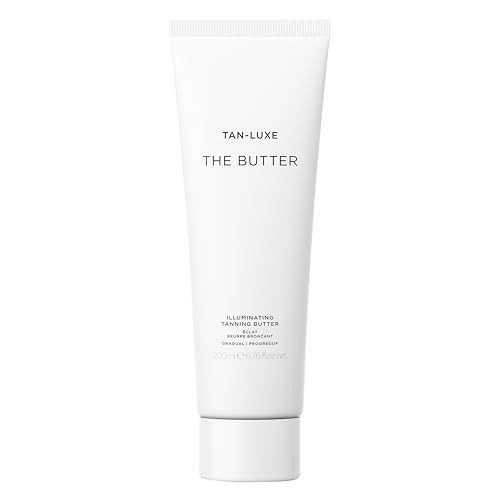 Tan-Luxe The Butter, Illuminating Tanning Butter, Gradual Body Self Tanner & Deeply Hydrating Body Moisturizer for a Natural Looking Tan, Cruelty-Free, 6.76 fl. oz | Amazon (US)