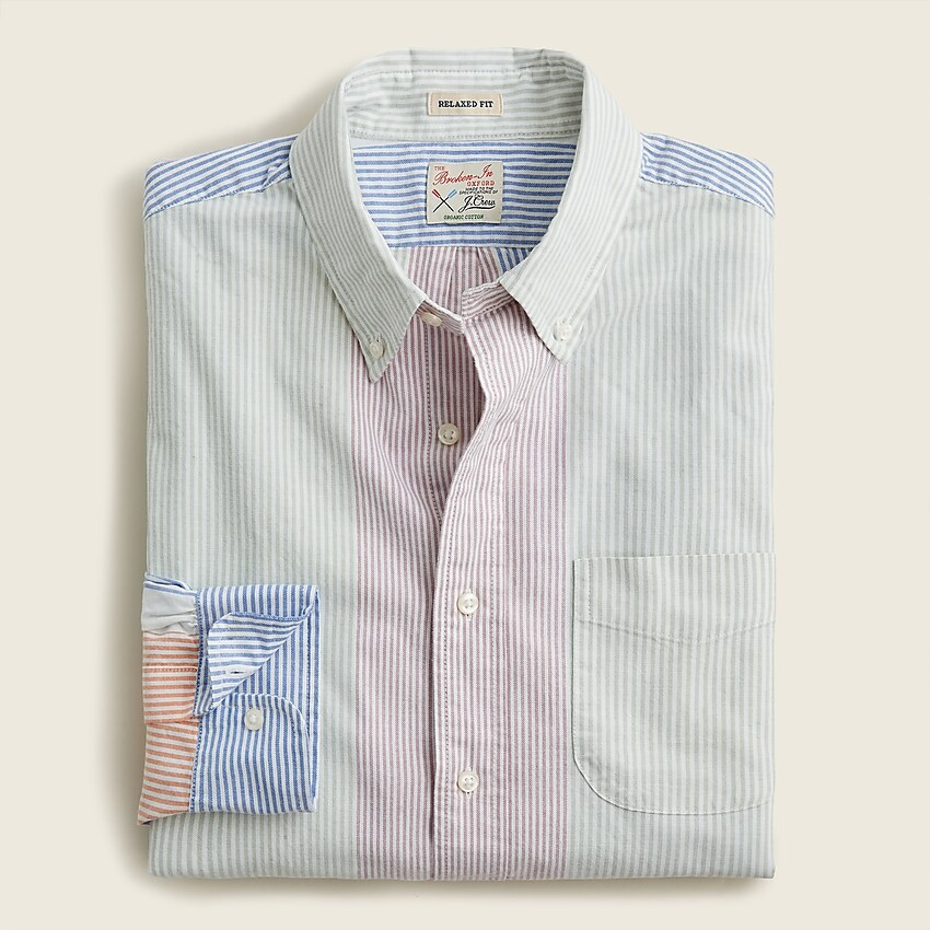 Relaxed Broken-in organic cotton oxford shirt | J. Crew US