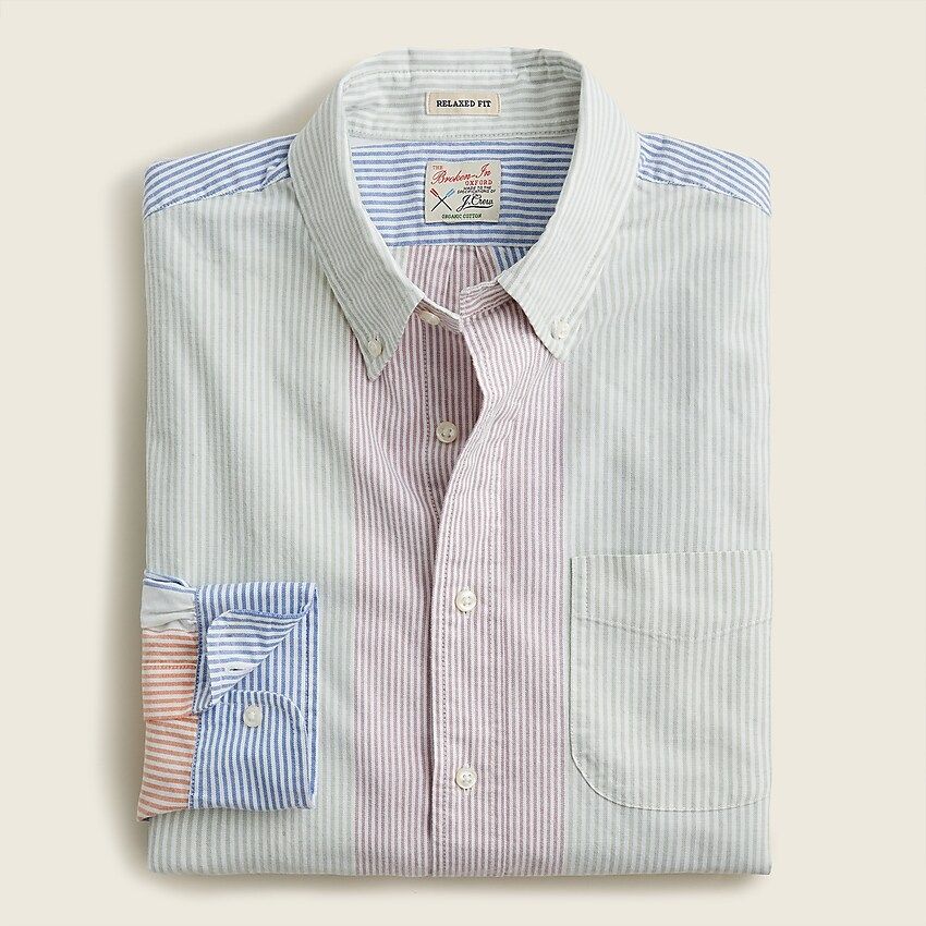 Relaxed Broken-in organic cotton oxford shirt | J.Crew US