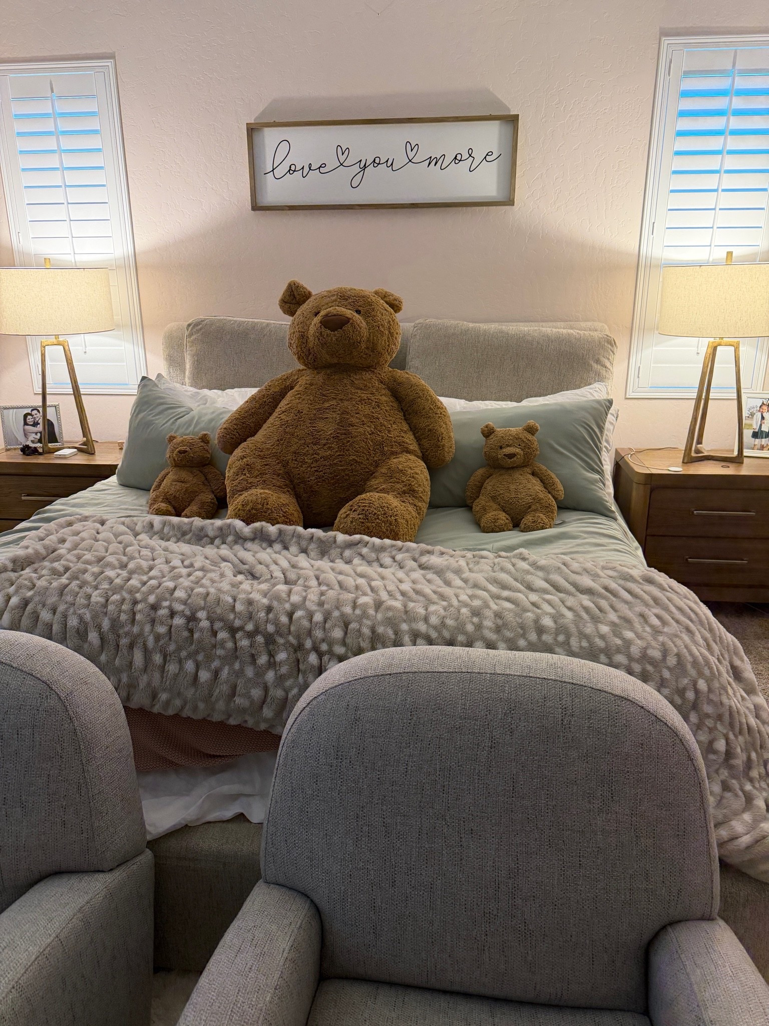 Bed karma is real 🧸✨

#LTKdayinmylife #LTKHome #LTKmomlife