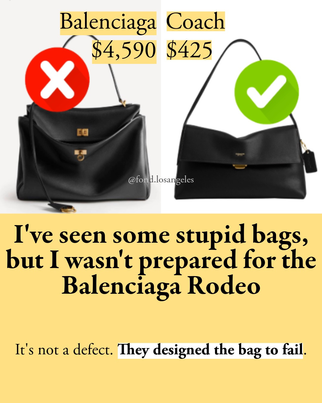 Bags (and one wallet) that pass my glazing checklist: thin, even edges with no drips or glops, even where they bend. Coach keeps edges thin partly by skipping a glazed lining and sticking to one compartment, and The Horse proves $240 can hold its own next to The Row, not to mention out-finish the $4,590 Balenciaga. My Quince bag looks great after a few months of heavy wear. There are pin-sized scrapes at the corners, and that is it. I'm also including some small leather goods where edge finish makes a huge impact because everything is so small – there's nowhere to hide errors. shoulder crossbody bag, crossbody bag, bucket bag, bag,  ruffled bag, leather, massimo dutti, shoulder bag, Tote, shopper tote, vintage

#LTKootd #LTKSeasonal
