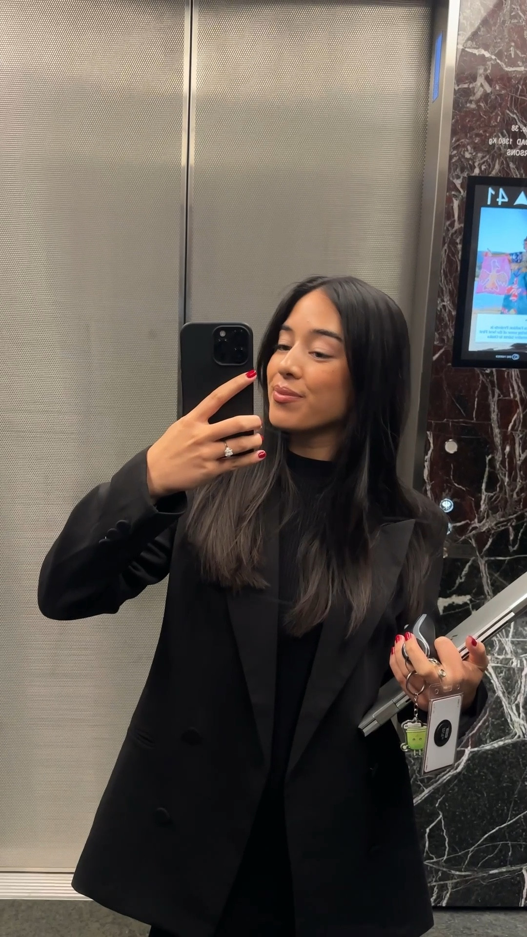 Perfect black blazer for layering at work 🖤 Wearing size S

#LTKaustralia #LTKworkwear #LTKautumn