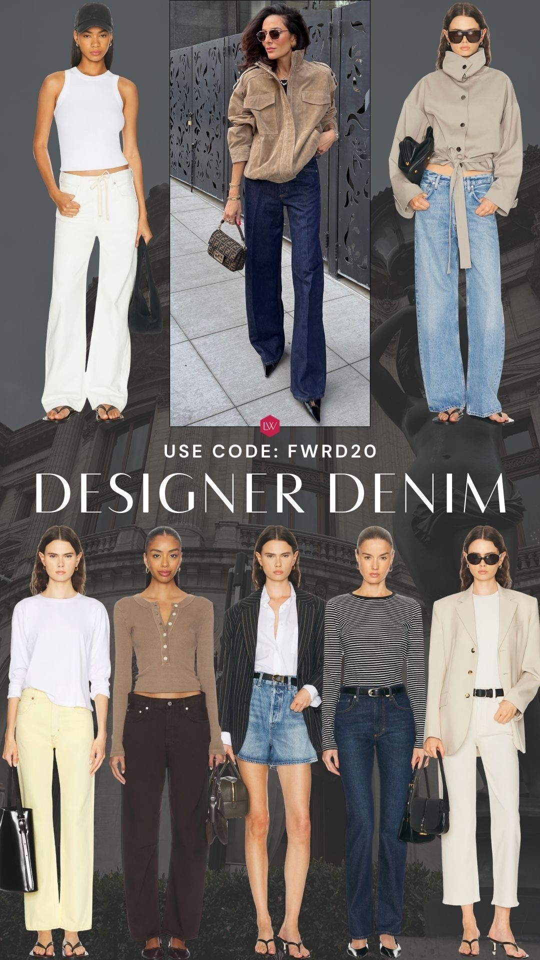 The designer denim sale you don’t want to miss! Use CODE: FWRD20 to get 20% off SITEWIDE! Sale ends tonight! 

#LTKstorytime #LTKSeasonal #LTKOver40