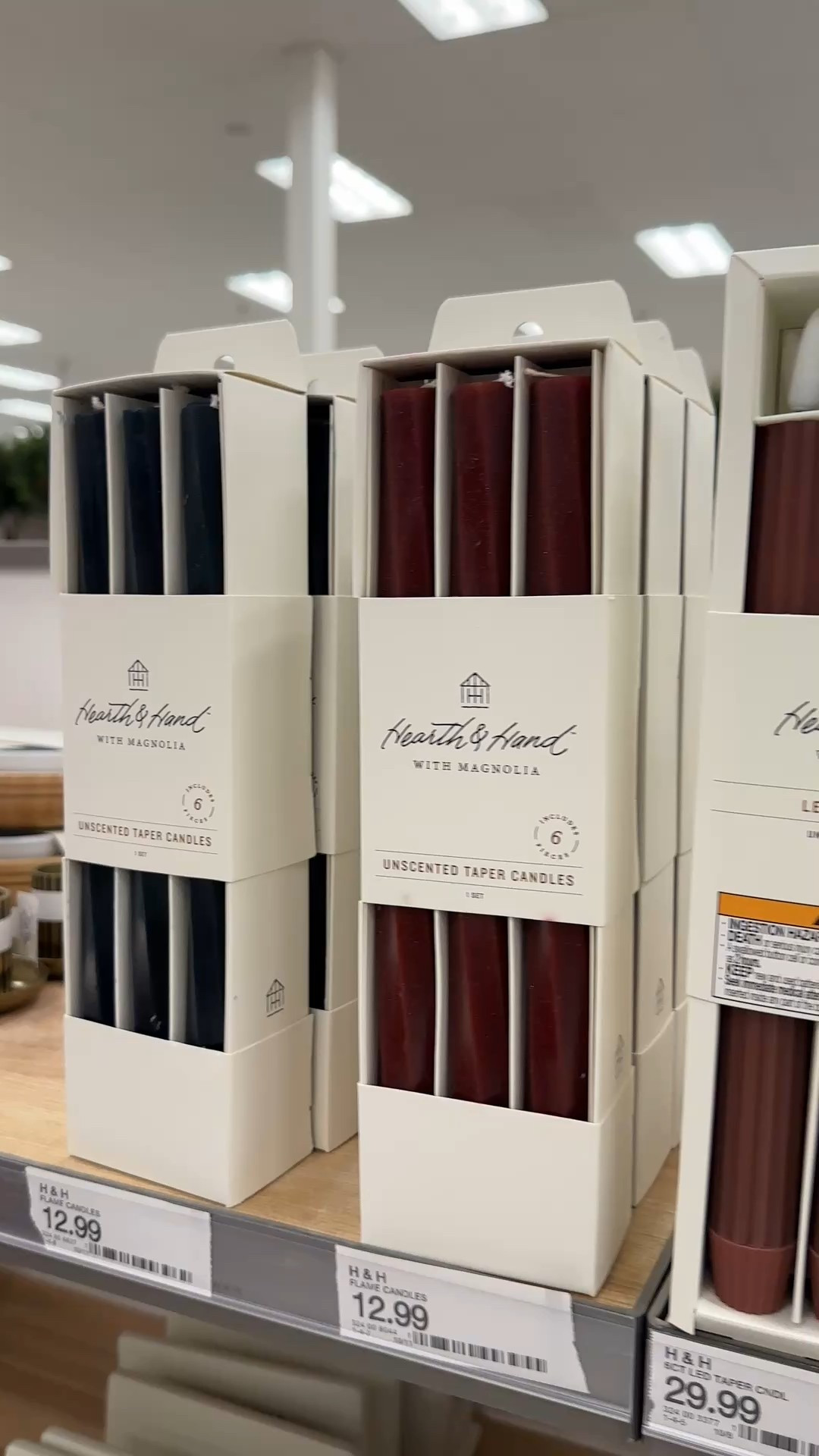 Simple, timeless, and perfect for every season 🕯️✨ These Hearth & Hand by Magnolia taper candles add the coziest touch to any table or mantel. Target always gets it right 👏 #TargetHome #HearthAndHand #CozyDecor #LTKHome #TargetFinds

#LTKSeasonal #LTKHoliday #LTKHome