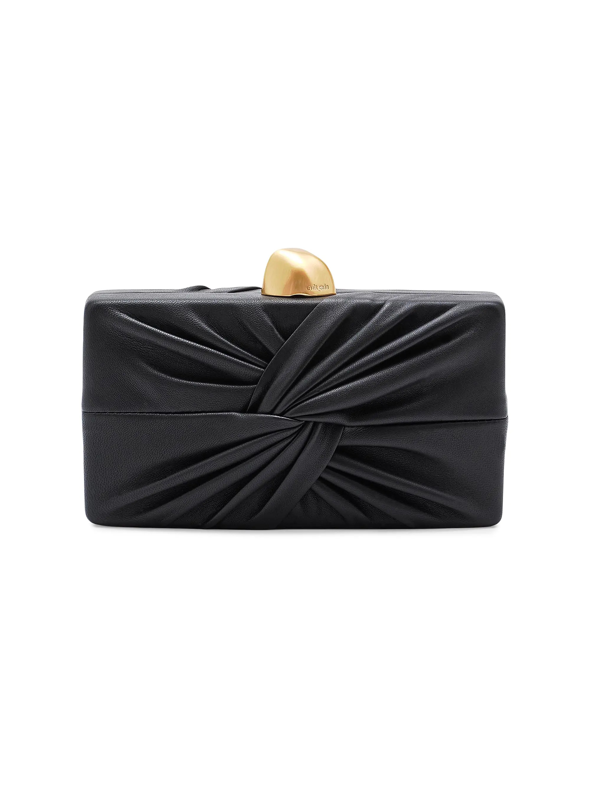 Lisse Leather Clutch | Saks Fifth Avenue