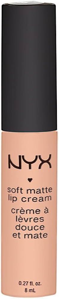 NYX PROFESSIONAL MAKEUP Soft Matte Lip Cream, Lightweight Liquid Lipstick - Cairo (Matte Pure Nud... | Amazon (US)