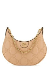Gucci GG-Quilted Leather Shoulder Bag — Beige | Italist Inc.