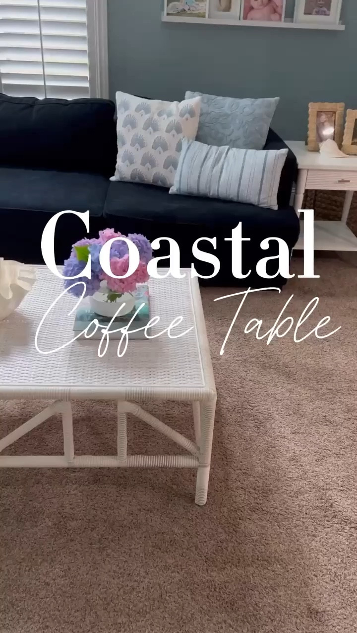 Coastal coffee table decor and coffee table styling decor perfect for a coastal living room
11/10

#LTKHome #LTKStyleTip #LTKVideo