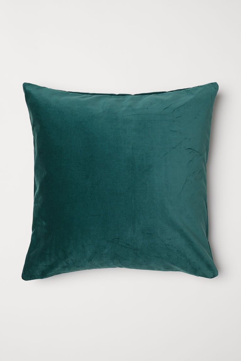 Cotton Velvet Cushion Cover | H&M (US + CA)
