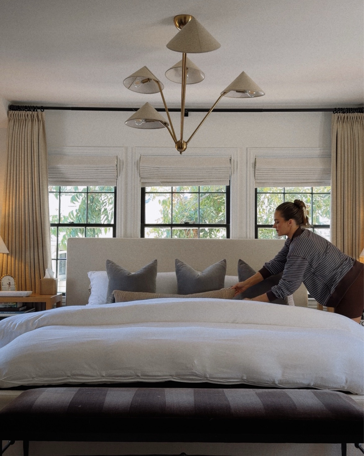 Giving our bed a little seasonal swap so we’re ready when fall hits with the coziest bedding from @Quince  🍂✨ Adding layers, rich tones, and more texture make all the difference for the bedroom to feel fresh for the new season.

#LTKSeasonal #LTKmorningroutine #LTKHome