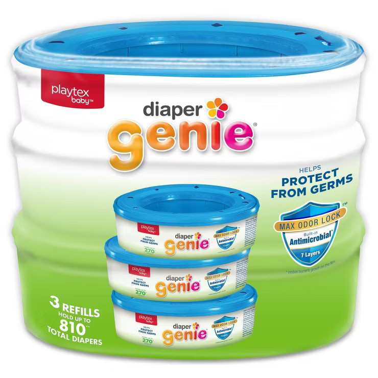 Diaper Genie Diaper Disposal Pail System Refill - 3pk | Target