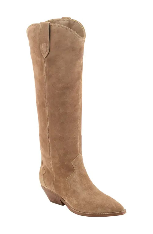 Marc Fisher LTD Ander Knee High Boot in Medium Natural 2 at Nordstrom, Size 7.5 | Nordstrom