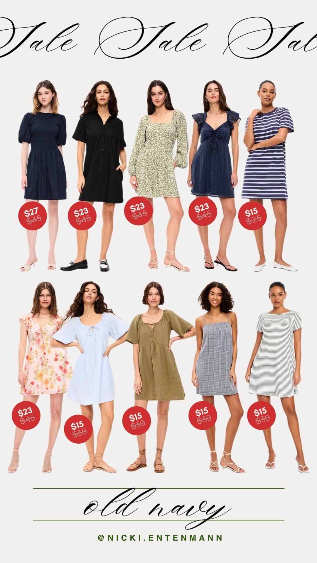 Step into spring with the ultimate dress refresh from Old Navy! Whether you are looking for breezy mini dresses, classic stripes, or romantic florals, these styles are currently marked down to as low as $15. It is the perfect time to stock up on effortless everyday looks that transition perfectly from errands to brunch. #OldNavyStyle #OldNavySale #SpringDresses #AffordableFashion #SaleAlert #OOTD #SpringStyle #DressSeason #BudgetBabe #ShoppingHaul 

 #LTKSpringSale #LTKootd #LTKSaleAlert