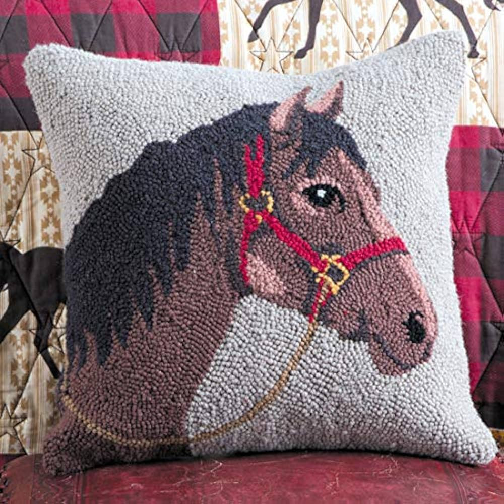 Rod's Horse Hooked Pillow | Amazon (US)