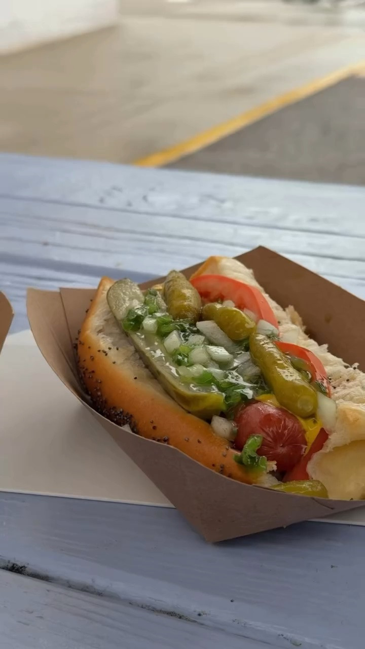 Was craving a hot dog today and stopped by On Toast in Union Market 

What we ordered: 
Chicago Dog
New York Dog

Hot dogs in dc, where to get a hot dog in dc, things to do in dc, where to eat in Washington DC #washingtondc