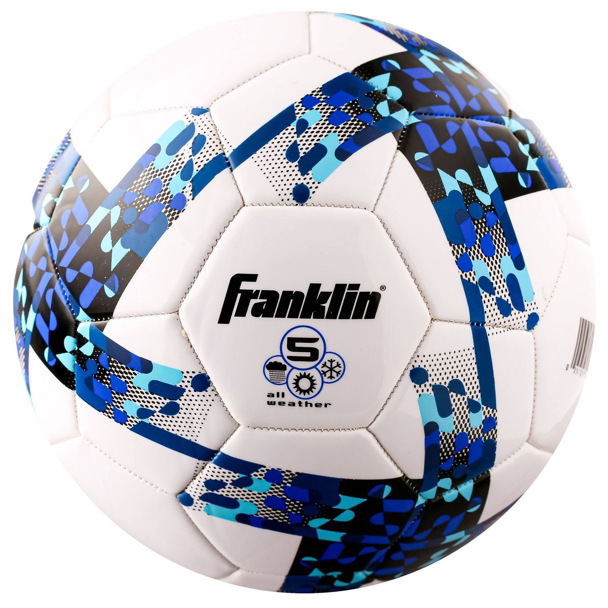 Franklin Sports All Weather Size 5 Soccer Ball - Blue | Target