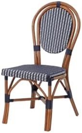 Aspen Brands Original (Real) Classic Commercial Grade Rattan (Wood Frame) French Bistro Chair, In... | Amazon (US)