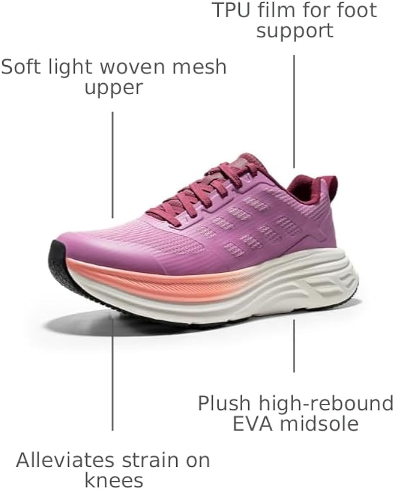 NORTIV 8 Women's Walking Shoes Cushion Running Tennis Shoes ActiveFloat Non-Slip Comfortable Brea... | Amazon (US)