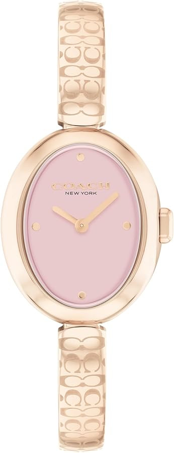 Coach Sammy Women's 2H Quartz Watch - Jewelry-Inspired 22.5mm Bangle Watch - Modern and Elegant E... | Amazon (US)