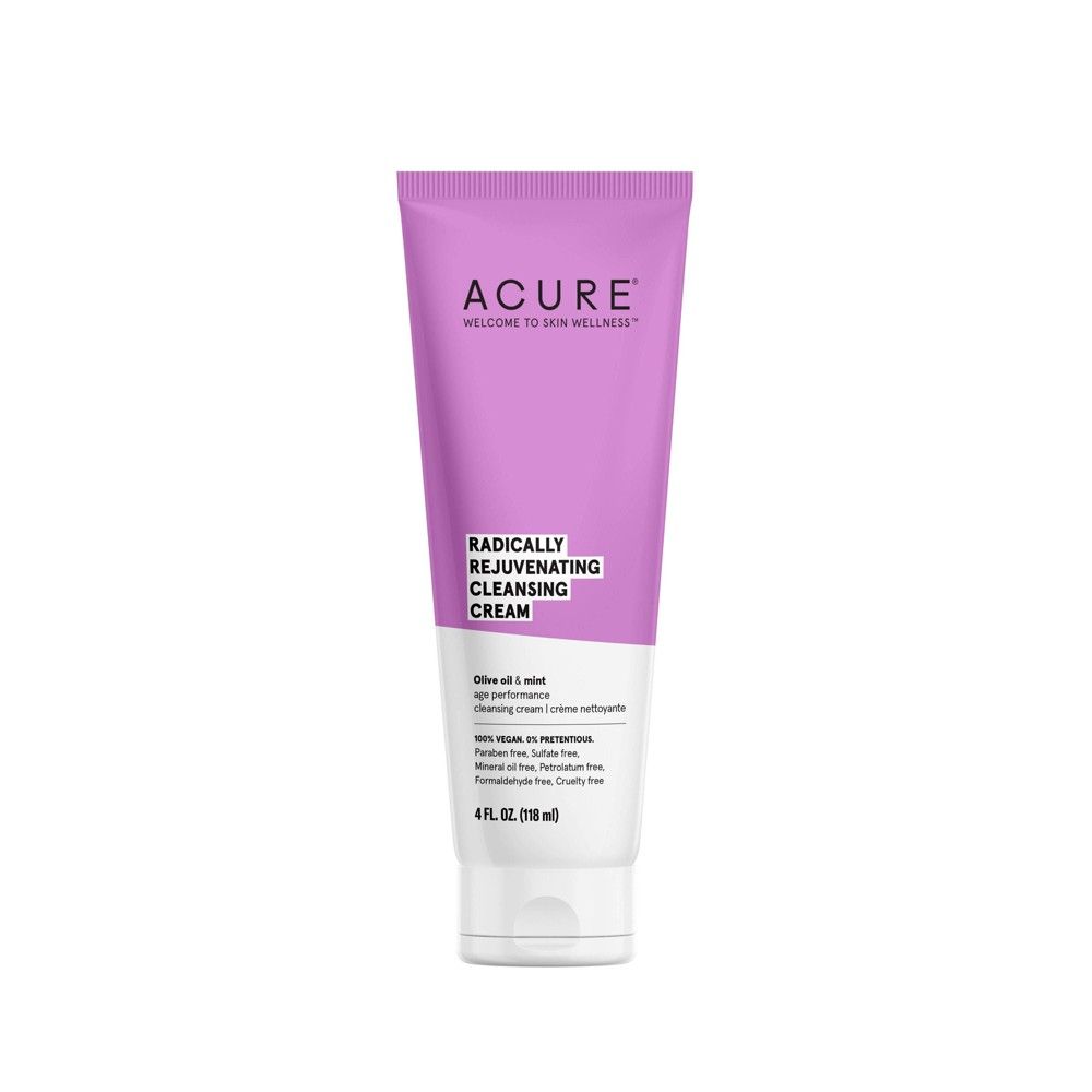 Acure Radically Rejuvenating Cleansing Cream - 4 fl oz | Target
