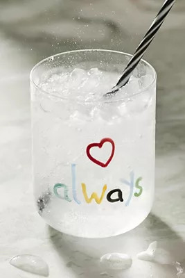 Love Notes Juice Glass | Anthropologie (US)