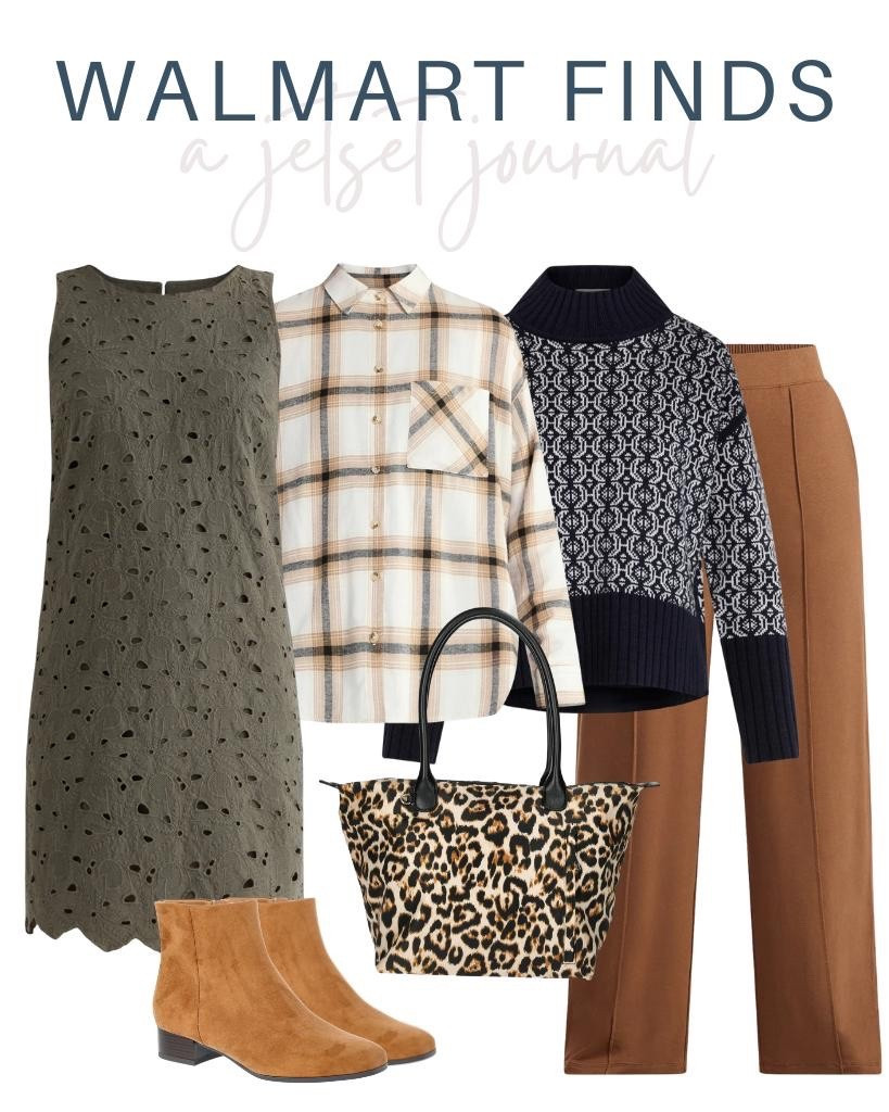 Shop these really cute Walmart pieces that make a perfect fall outfit!
green dress,animal print, leopard print, wide leg pants, affordable fashion, fall look, outfit inspo, walmart finds, fall outfit, cute accessories, outfit idea, walmart fashion, fall style

#LTKU #LTKSeasonal #LTKStyleTip
