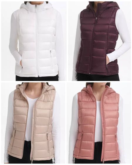 Women's Packable Hooded Down Puffer Vest,

The perfect cozy layer: Charter Club's down puffer vest features a removable hood for added comfy versatility.

Imported
Stand collar; removable zip-off hood; zipper closure at front
Created for Macy's
Water resistant
Front zip pockets at hips
Lined

#LTKfit #LTKSeasonal #LTKunder50