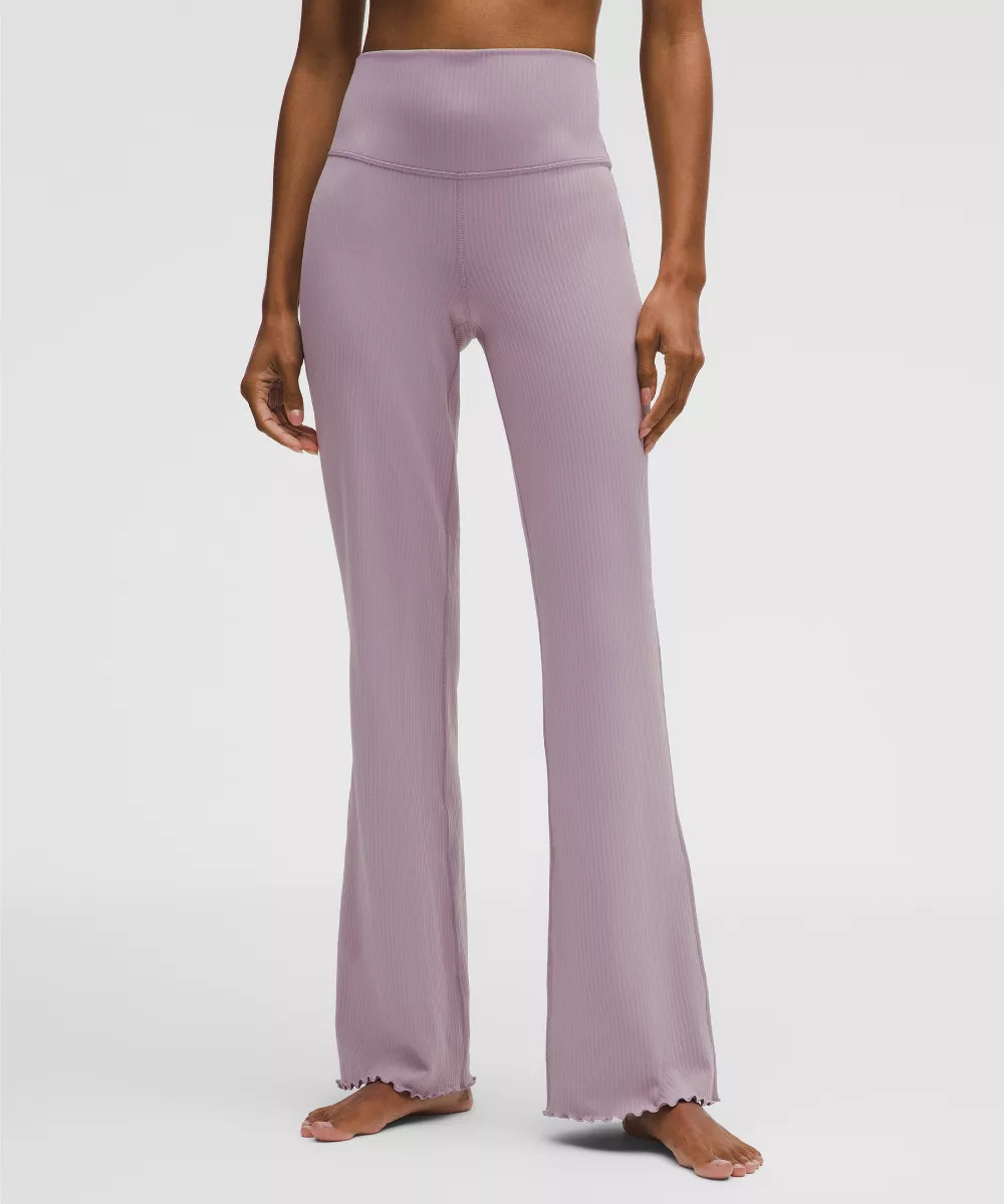 lululemon Align\u2122 High-Rise Lettuce-Hem Flared Pant | lululemon (AU)