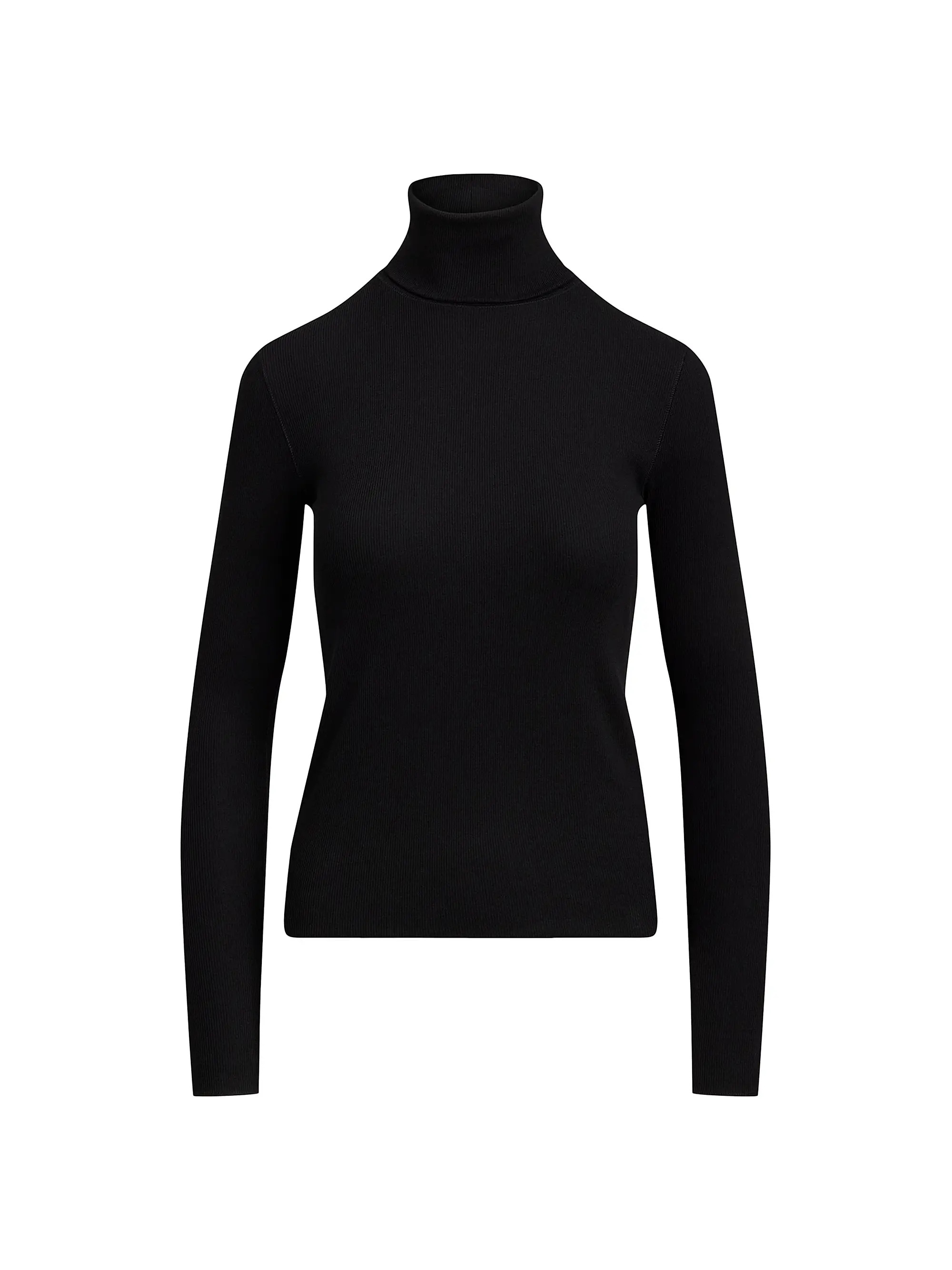 Rib-Knit Turtleneck Top | Saks Fifth Avenue