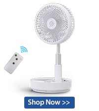 Primevolve Portable Oscillating Standing Fan,Rechargeable Battery Operated USB Floor Table Desk F... | Amazon (US)