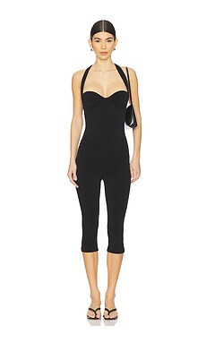 LPA Lia Jumpsuit in Black from Revolve.com | Revolve Clothing (Global)