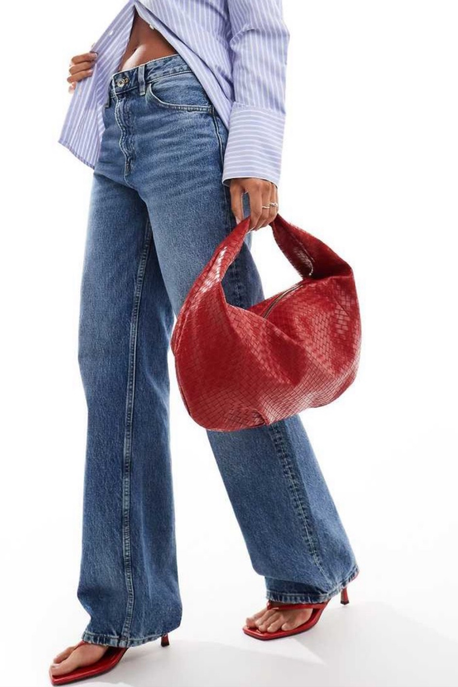 Seeing RED!! 

Caught my eye & I’m passing along!

I’ve linked the my favorite Levi’s that I’d wear in a heartbeat for this look  ❤️ I have the cream and black jeans. If you want a relaxed fit, size up 1 size  

#LTKItBag #LTKStyleTip #LTKFindsUnder50