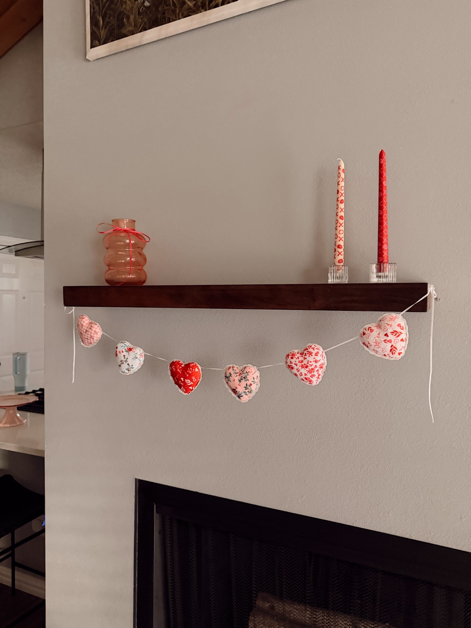 Valentine’s Day mantle decor 

#LTKSeasonal #LTKHome