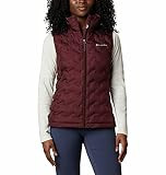 Columbia Women's Delta Ridge Down Vest, Malbec, 3X Plus | Amazon (US)