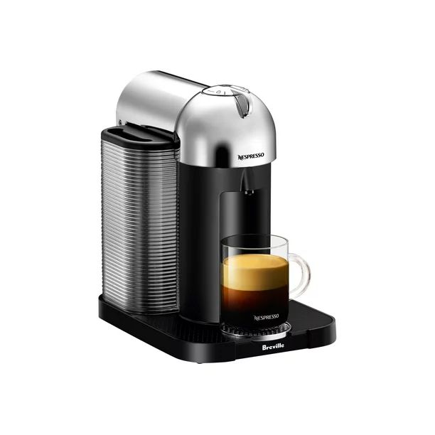 Breville Nespresso Vertuo BNV220CRO1BUC1 - Coffee machine - chrome - Walmart.com | Walmart (US)