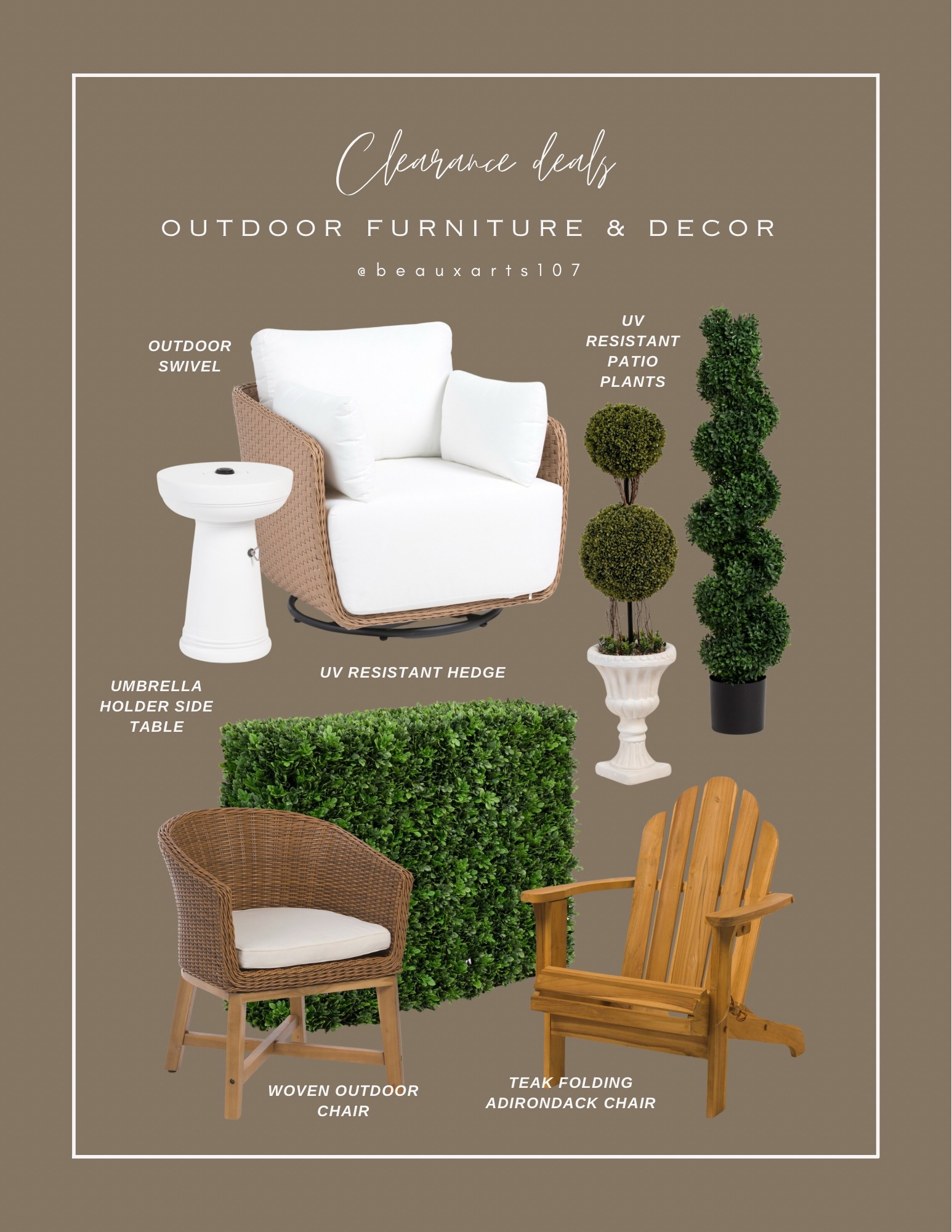 Save on these beautiful outdoor furniture and decor clearance deals!

#LTKSaleAlert #LTKStyleTip #LTKHome