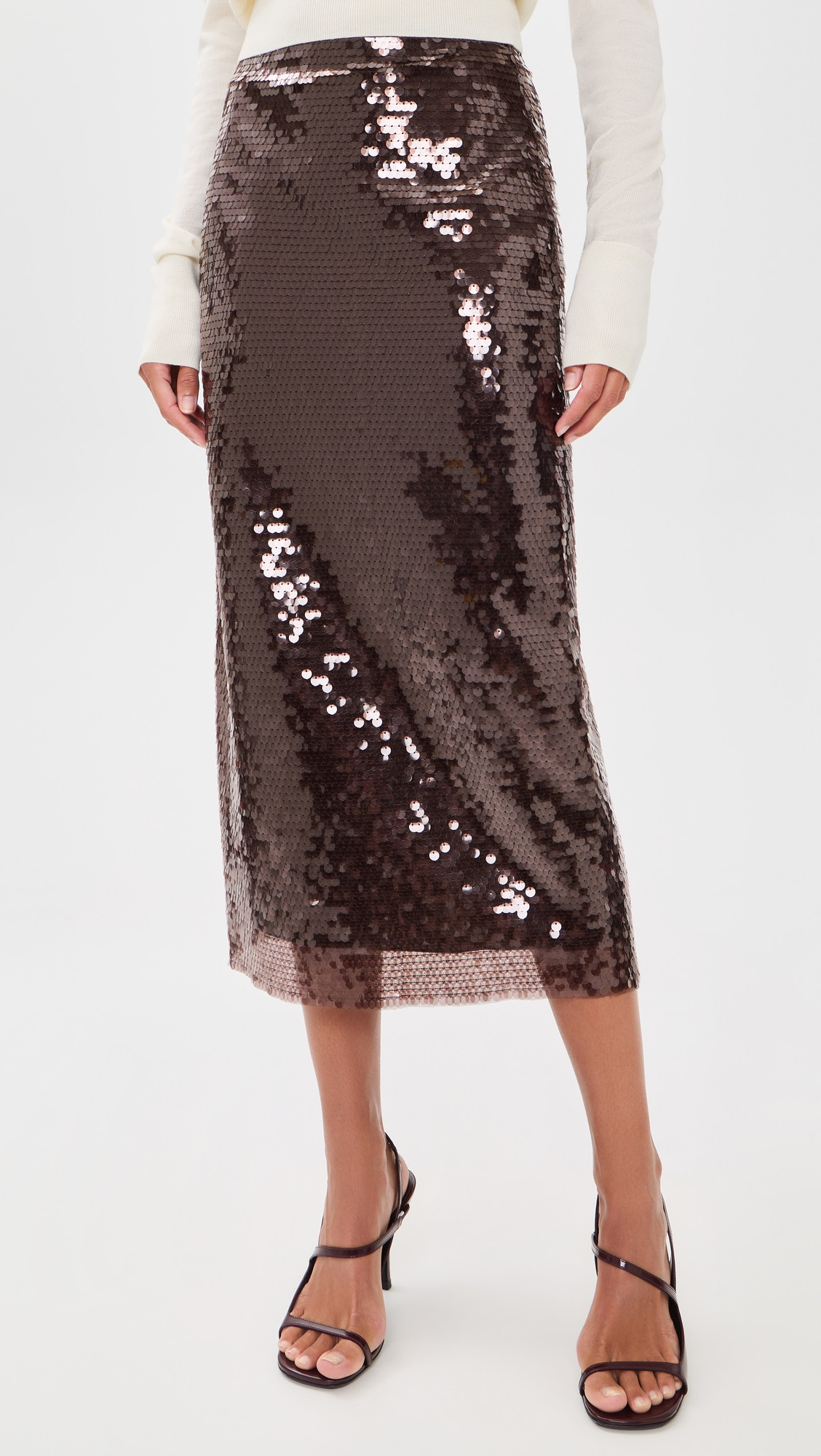 Tanya Taylor Kiah Skirt Dark Fig 2 | Shopbop