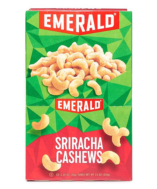 12-Ct. Emerald 1.25-Oz. Sriracha Cashews | zulily