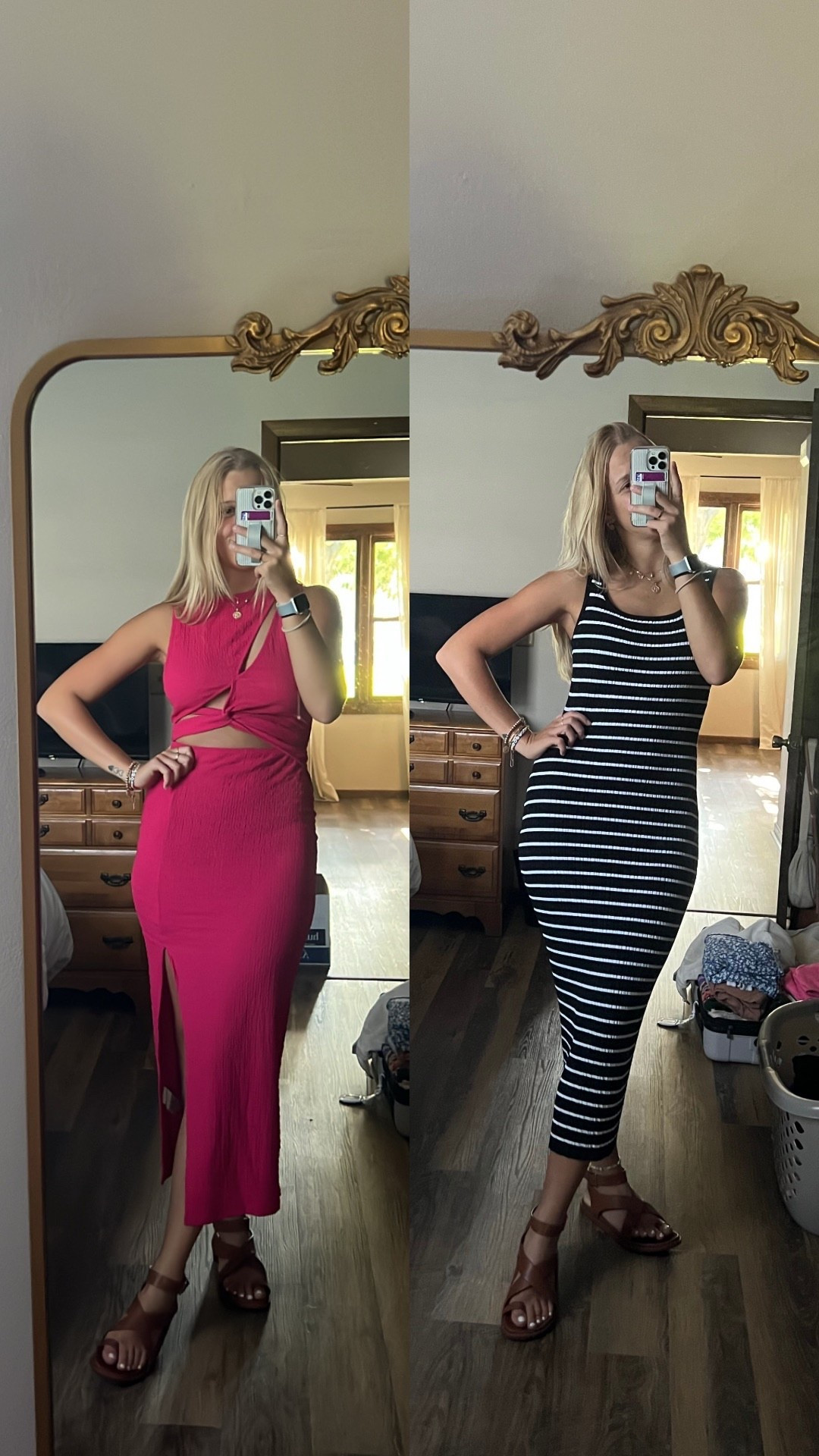 Dresses for NC trip 💃🏼👗☀️🏖️🤎

Medium in both

Amazon dresses, Amazon finds, Amazon style, trending on Amazon, Amazon deals, pink dresses, striped dresses, summer dresses, beach dresses, trending dresses, summer outfits, Target shoes, summer finds, Target sandals, brown sandals

#LTKStyleTip #LTKTravel #LTKFindsUnder50