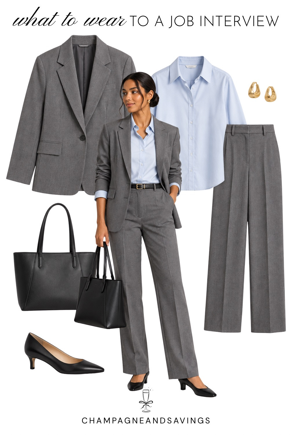 Job interview outfit