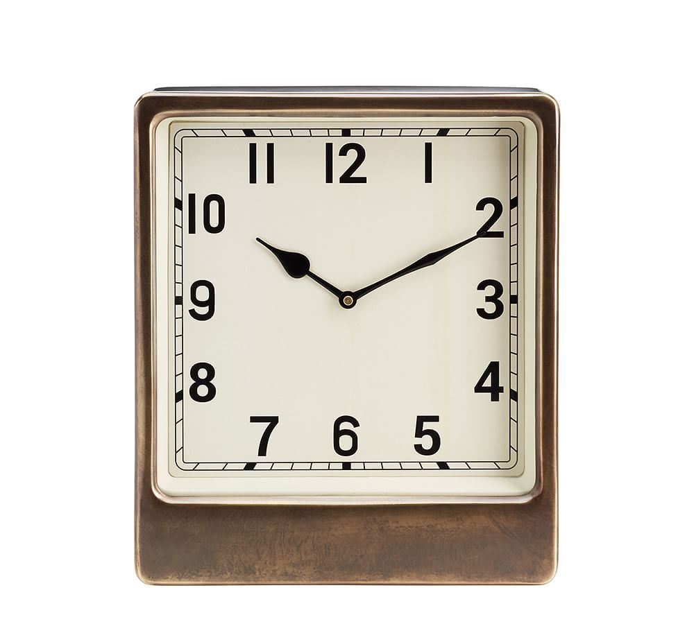 Anton Desktop Clock | Pottery Barn (US)