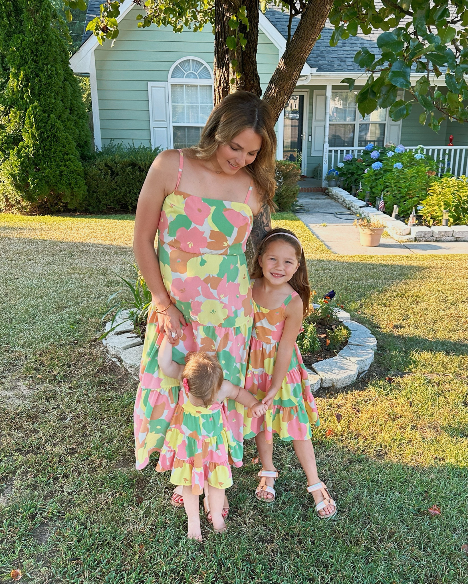 🌼 Happy Sunday 🌸 The cutest matching dresses! Only $20 for mine & $8 for theirs! 

#LTKunder50 #LTKfamily #LTKstyletip