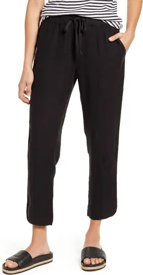 Track Style Linen Pants | Nordstrom