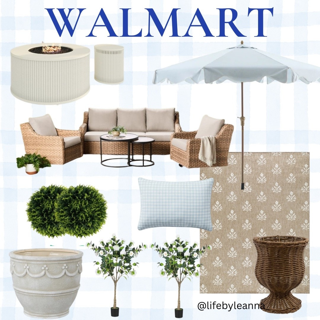 Walmart outdoor patio 

#LTKHome #LTKSeasonal