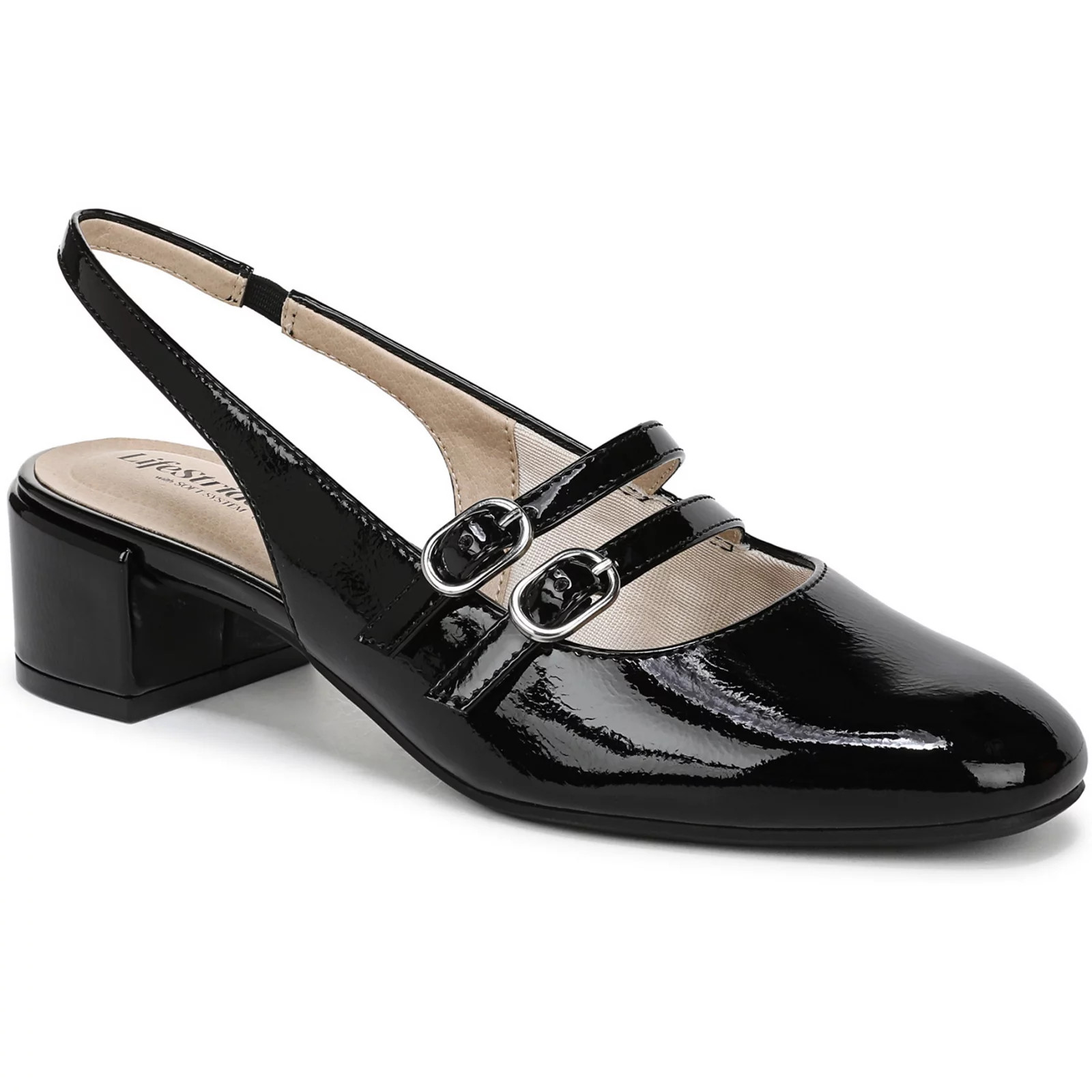 LifeStride Beatrice Women's Slingback Pump, Size: 11 Wide, Black | Kohl's
