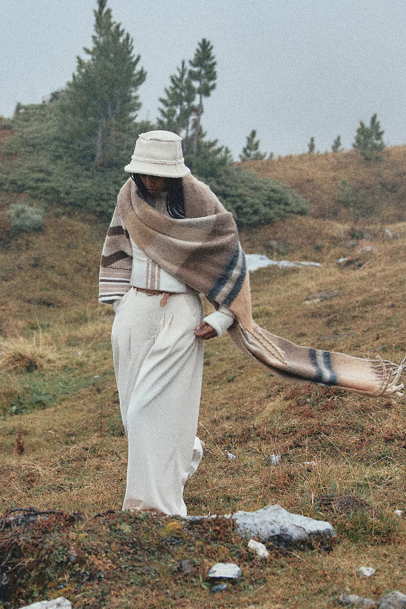 The Avery Pleated Wide-Leg Trousers by Maeve: Corduroy Edition | Anthropologie (US)